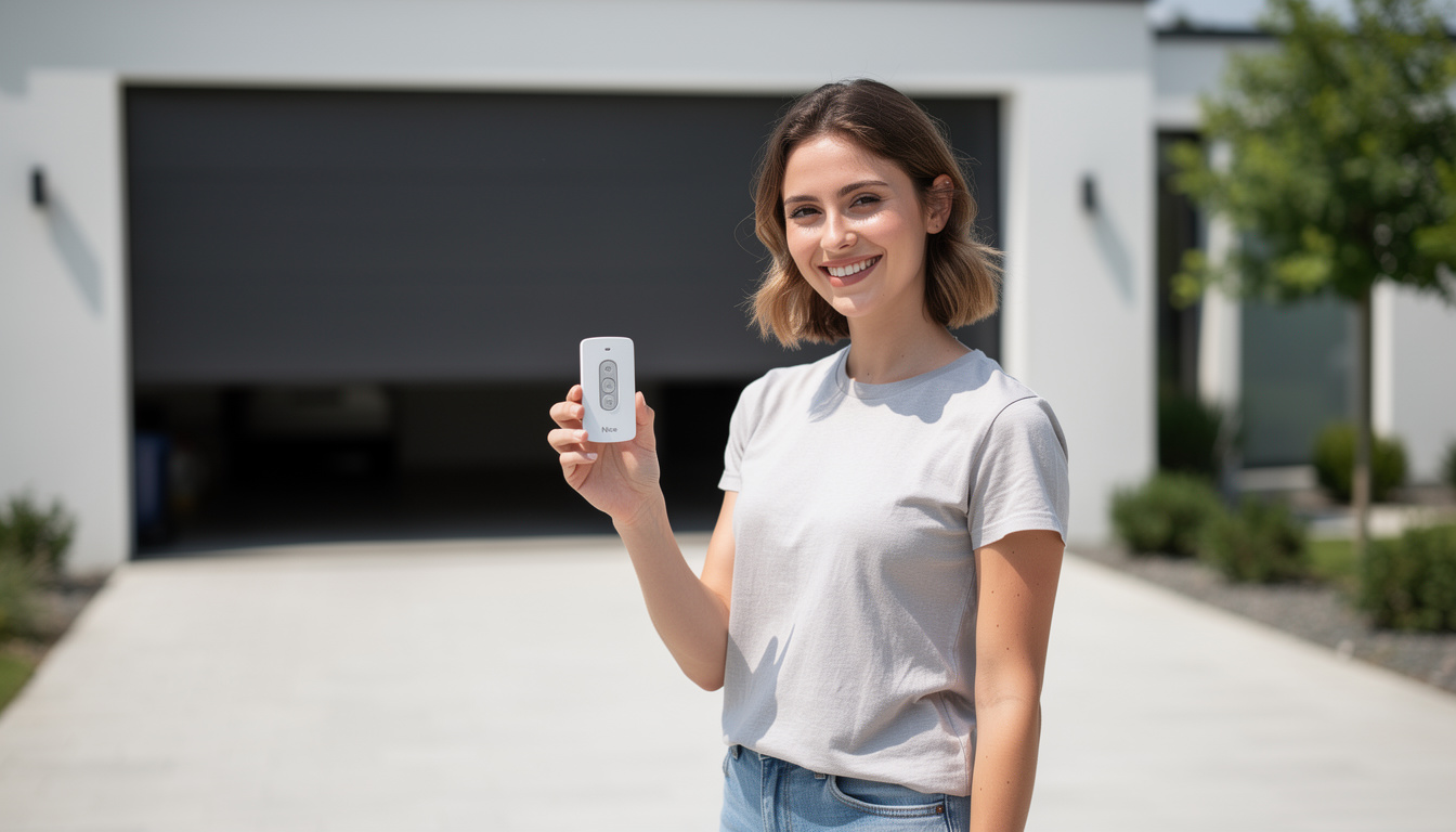 découvrez la notice de programmation de la télécommande pour porte de garage nice k1m, guide facile pour configurer rapidement et sécuriser votre accès.