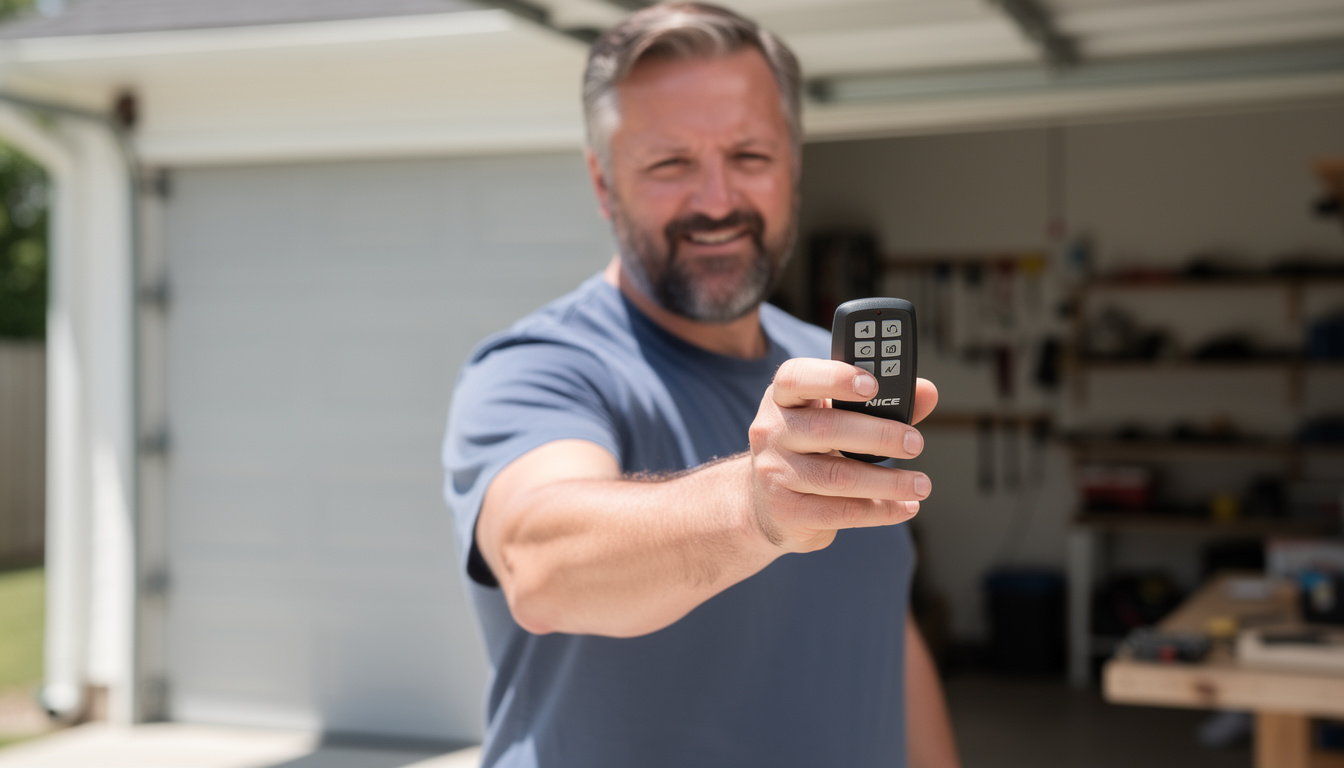 découvrez la notice complète pour la programmation de la télécommande de porte de garage nice k2, avec des instructions simples et claires pour une installation facile.