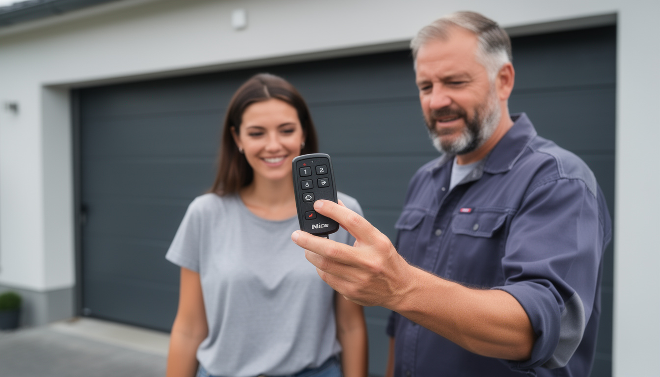 découvrez la notice de programmation de la télécommande pour porte de garage nice k2m et apprenez à configurer facilement votre dispositif.