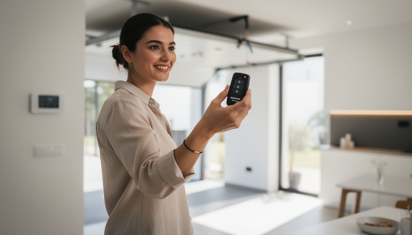 téléchargez la notice de programmation pour la télécommande de porte de garage novoferm mini-novotron 523 protect et configurez facilement votre système d'ouverture.