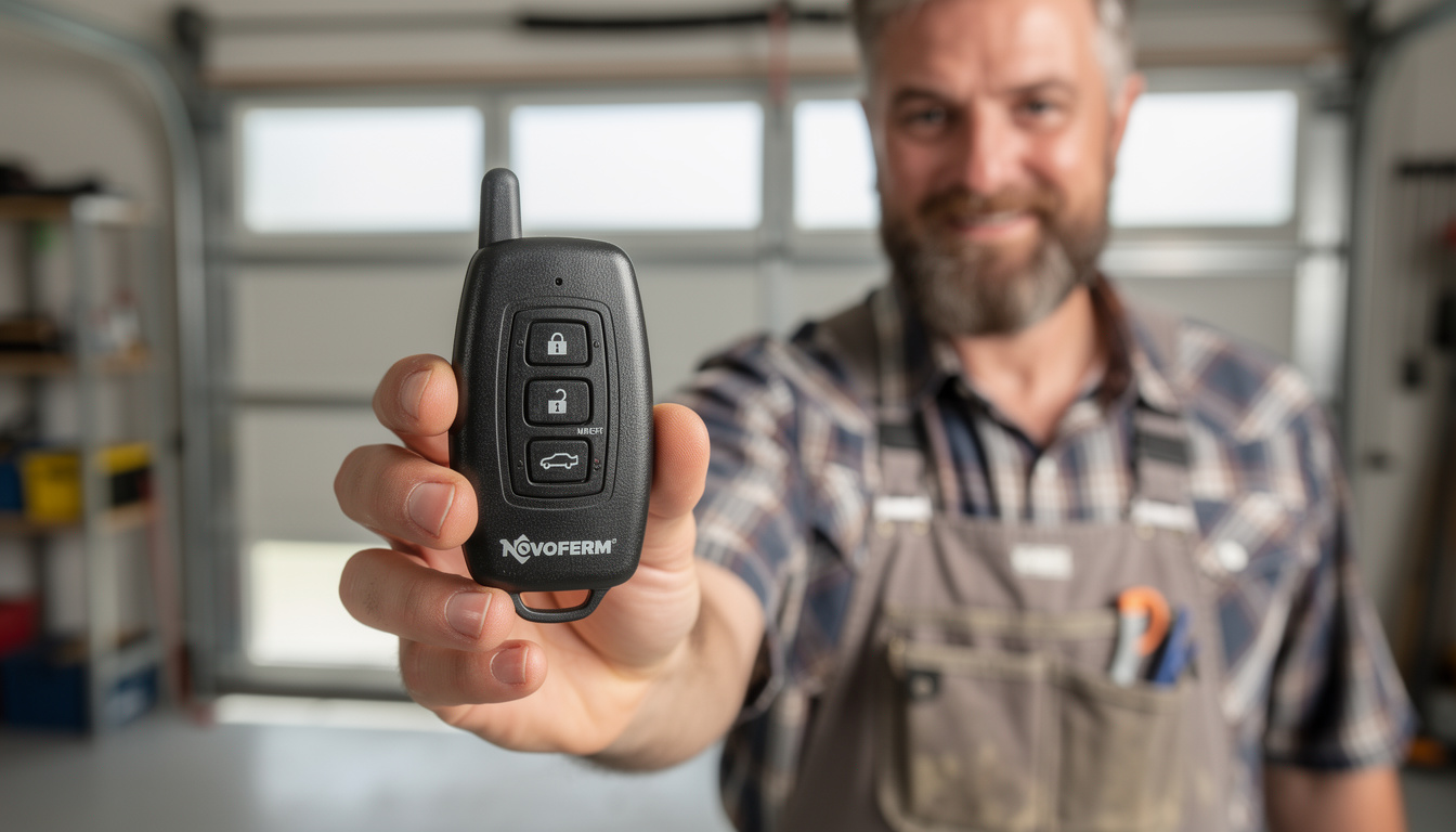 découvrez la notice de programmation de la télécommande novoferm mini-novotron 524 pour porte de garage. guide étape par étape pour configurer facilement votre télécommande.