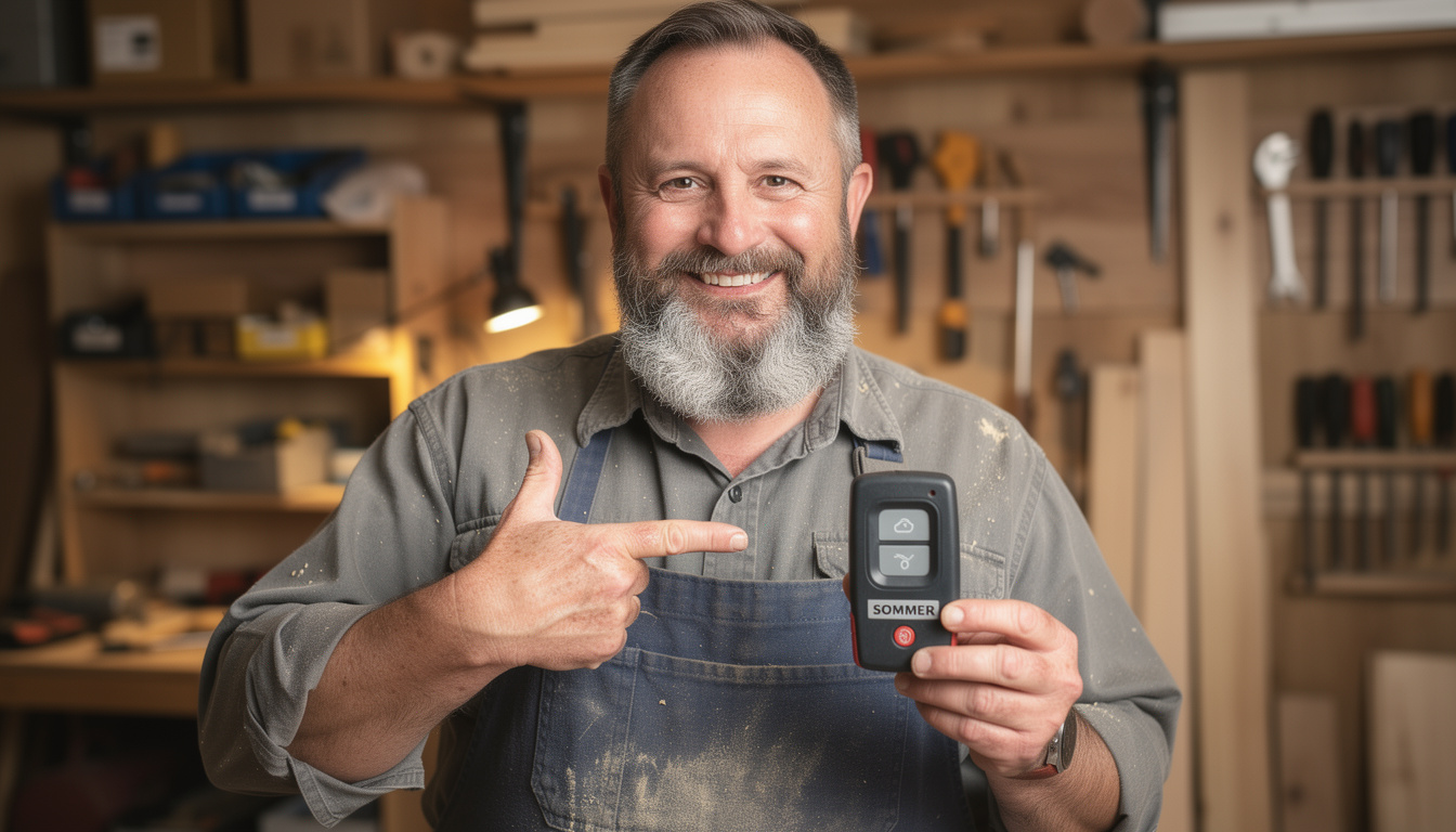 découvrez la notice de programmation pour la télécommande de porte de garage sommer 4010. suivez nos instructions simples pour configurer facilement votre télécommande.