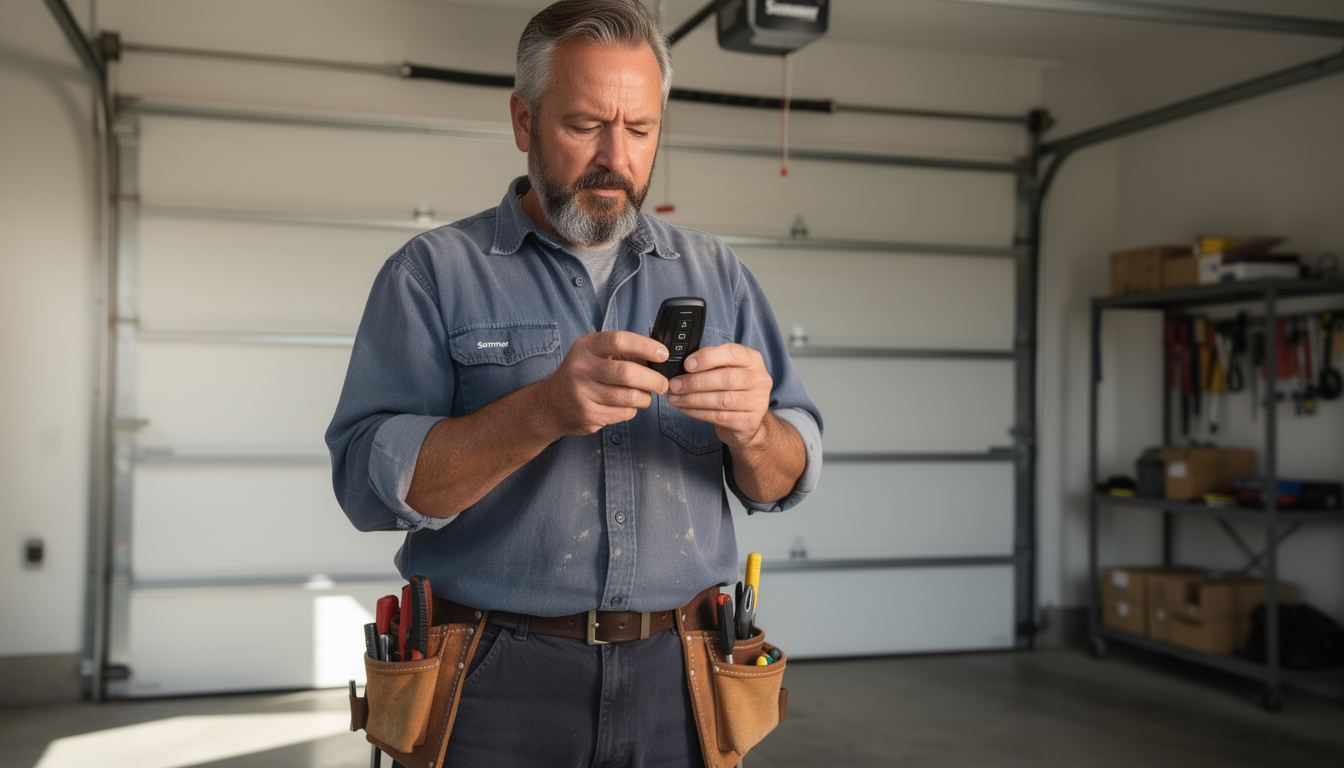 découvrez la notice complète pour la programmation de la télécommande sommer 4050, simplifiez l'installation et sécurisez l'accès à votre garage.