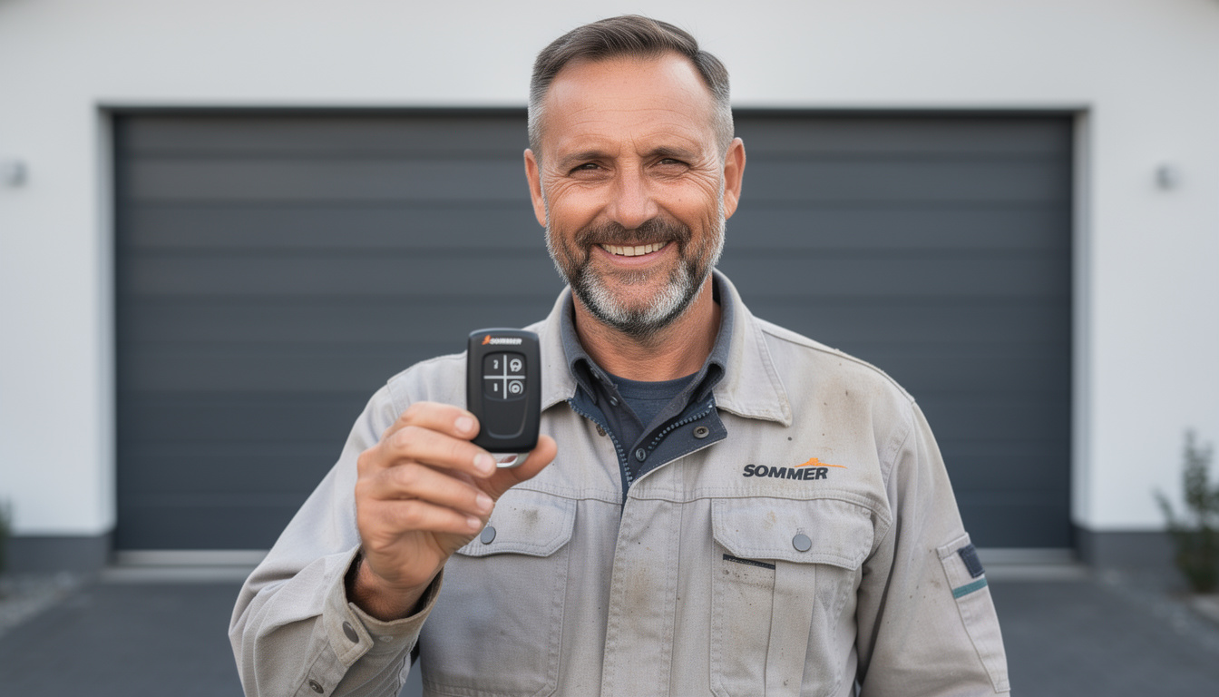 découvrez la notice de programmation pour la télécommande porte de garage sommer 4071 telecody. guide étape par étape pour configurer facilement votre télécommande et sécuriser l'accès à votre garage.