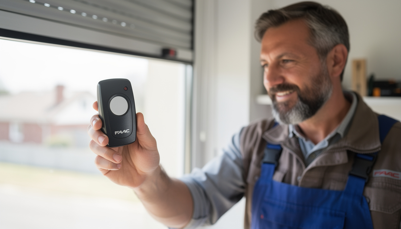 découvrez la notice de programmation de la télécommande faac tm xt1 pour volet roulant. suivez les étapes simples pour configurer facilement votre télécommande et contrôler vos volets roulants.