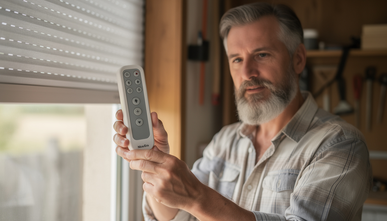 découvrez la notice complète pour la programmation de la télécommande volet roulant nice era p6-s et maîtrisez facilement vos automatismes.