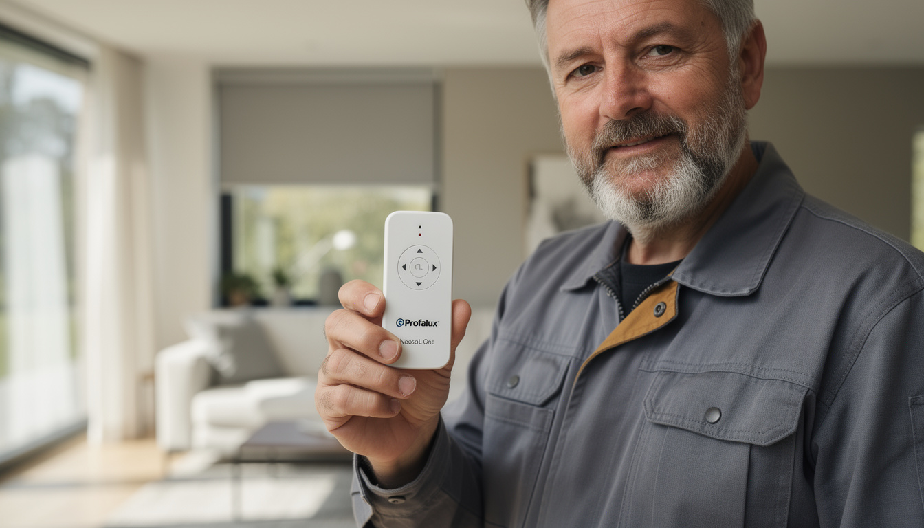 découvrez la notice de programmation de la télécommande volet roulant profalux neosol one pour un réglage facile et rapide de vos volets.