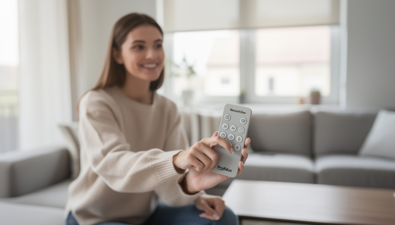 découvrez la notice de programmation de la télécommande profalux neosol one pour volet roulant. suivez nos instructions simples pour un réglage rapide et efficace.