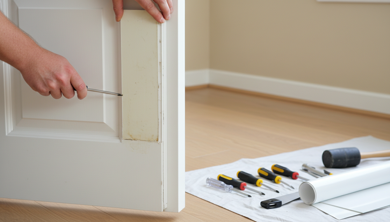 apprenez à remplacer vous-même un panneau de porte en pvc grâce à ce guide pratique étape par étape, simple et complet pour réussir vos réparations facilement.