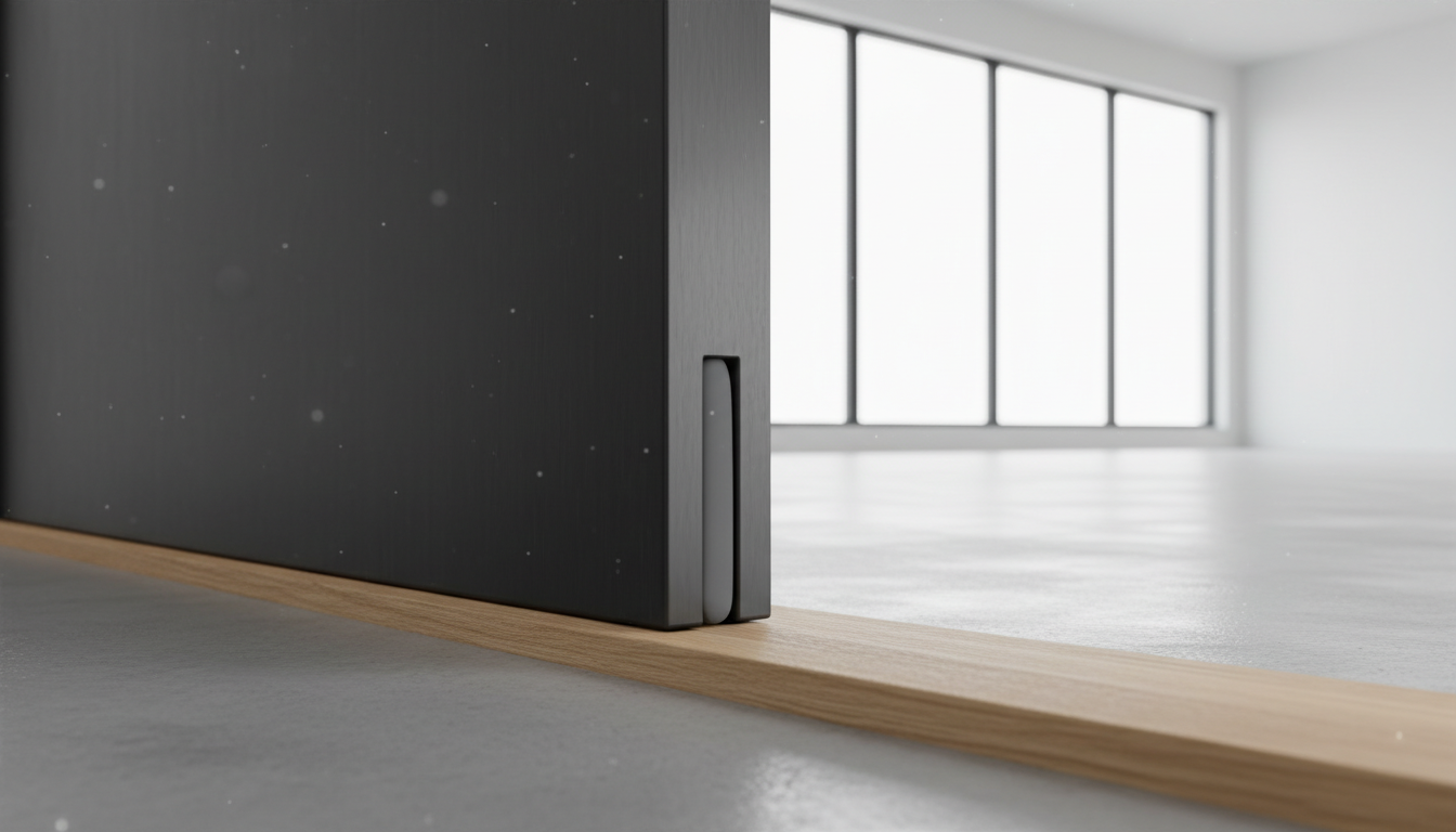 découvrez tout ce qu'il faut savoir sur le joint bas de porte encastrable pour garantir une isolation optimale de votre intérieur contre les courants d'air et les pertes de chaleur.