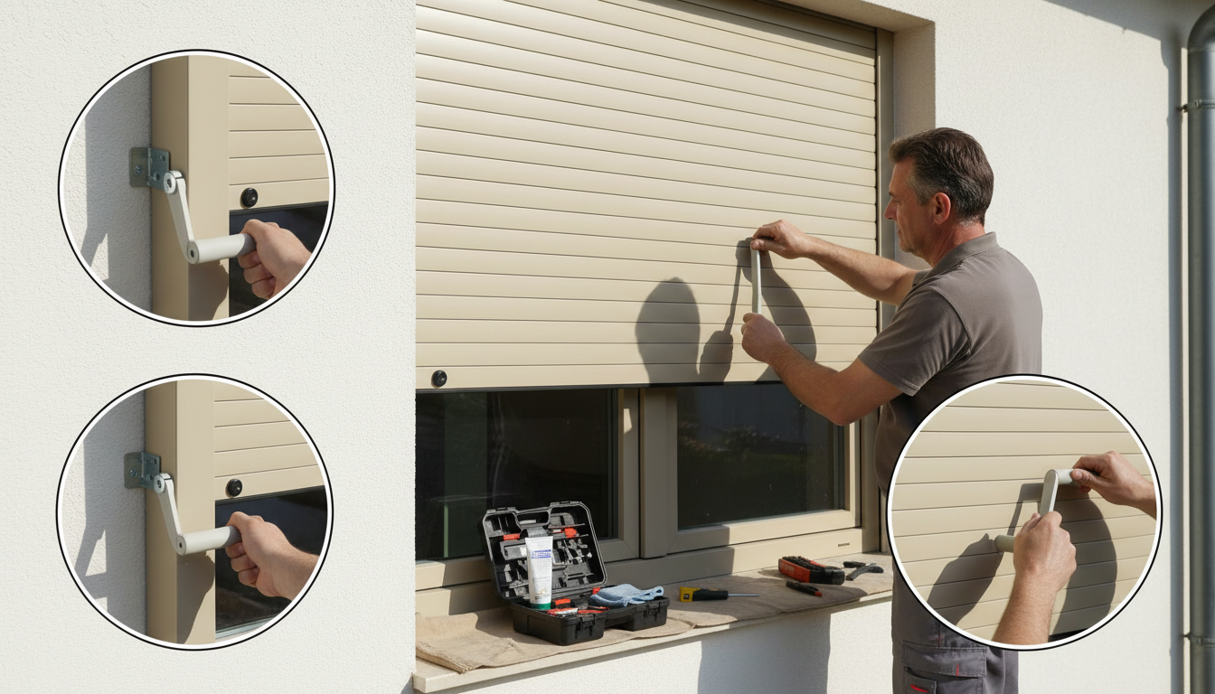 découvrez tout sur le volet roulant manuel à manivelle : guide d'installation, avantages clés et conseils pratiques pour son entretien optimal.