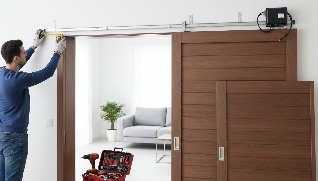 découvrez comment installer facilement une porte motorisée coulissante chez vous grâce à notre guide étape par étape, pour un accès pratique et modernisé.