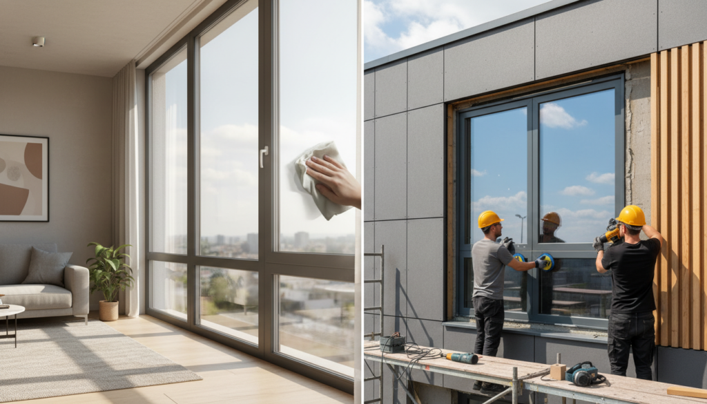 découvrez les avantages des fenêtres aluminium double vitrage, les étapes d'installation et nos conseils d'entretien pour garantir performance et durabilité.