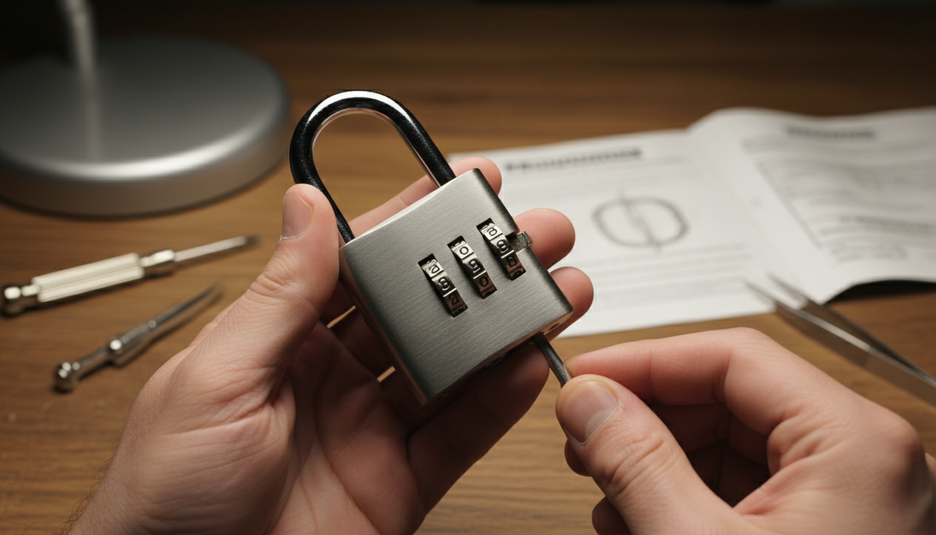 découvrez des méthodes simples et efficaces pour réinitialiser un cadenas à code et retrouver facilement l’accès à vos biens en toute sécurité.