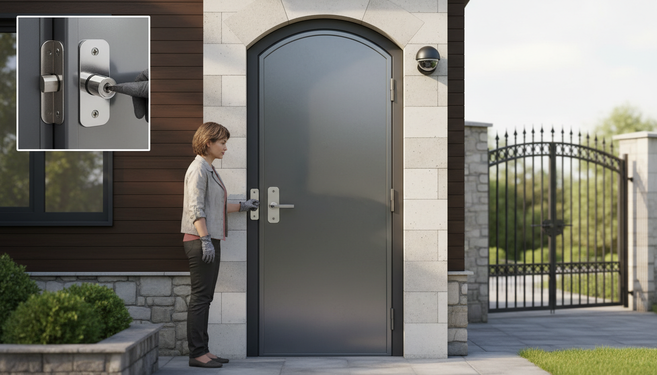 découvrez nos conseils pour bien choisir une porte métallique et assurer la sécurité optimale de votre habitation.