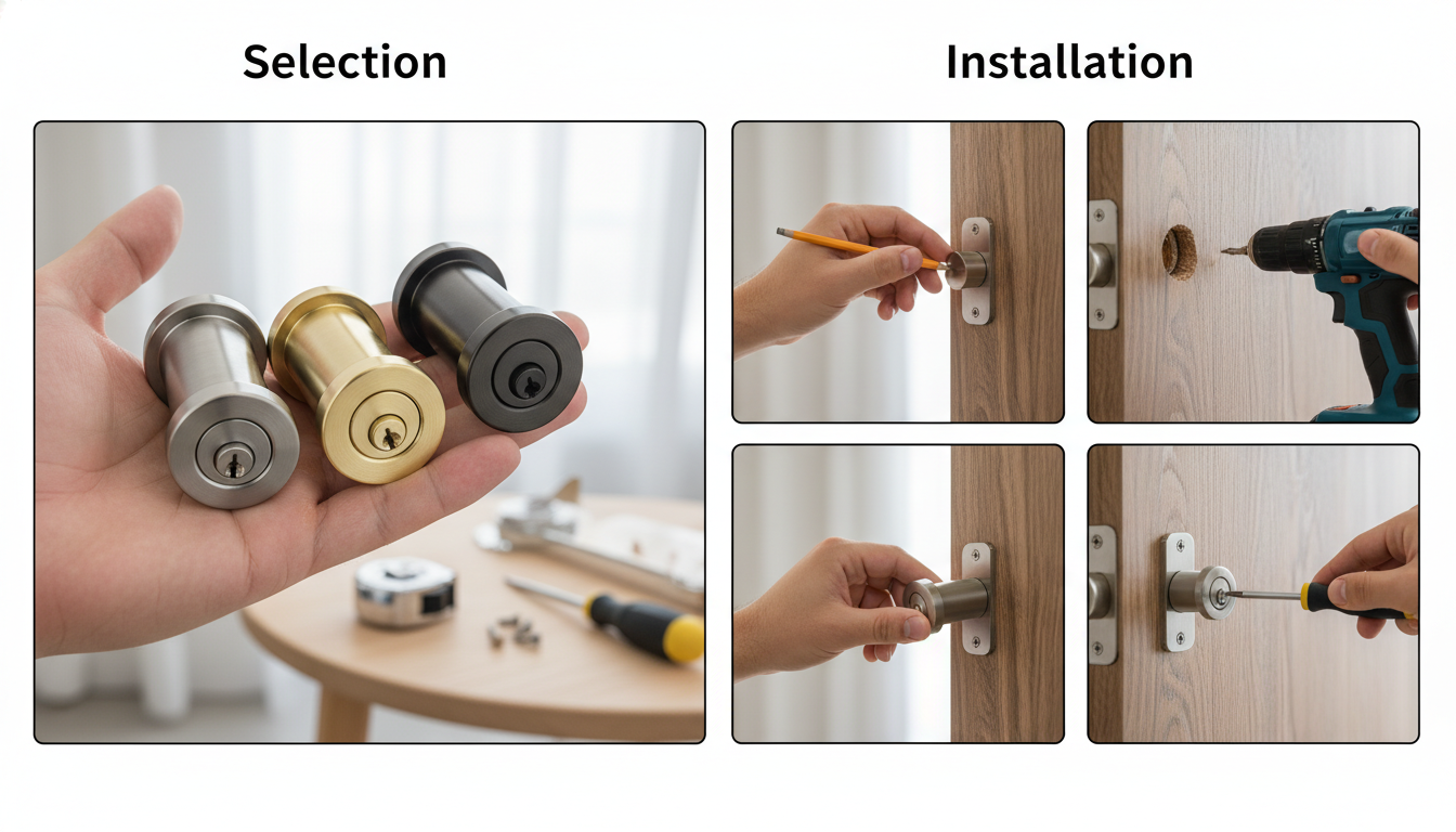 découvrez comment choisir le verrou bouton idéal et l'installer facilement pour renforcer la sécurité de votre porte. guide pratique et conseils d'experts.