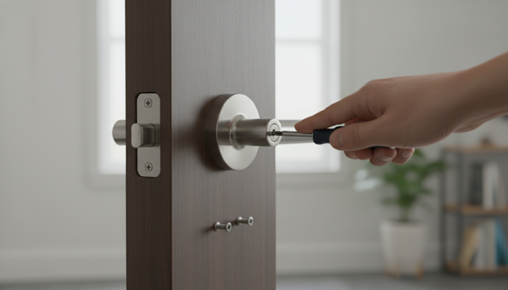 apprenez à enlever facilement une poignée de porte sans abîmer l'installation grâce à nos conseils simples et pratiques.