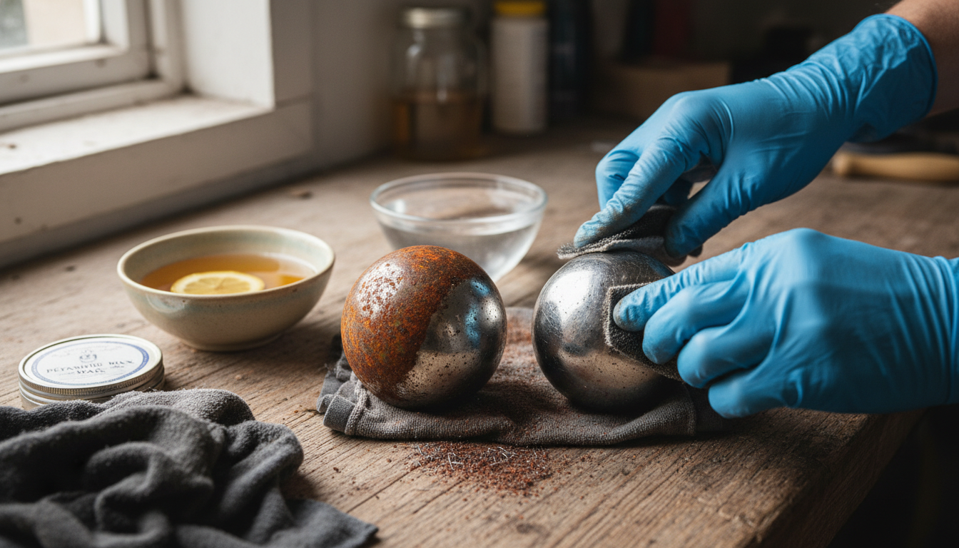 découvrez des méthodes efficaces pour nettoyer et entretenir vos boules de pétanque rouillées, afin de prolonger leur durée de vie et améliorer vos performances sur le terrain.