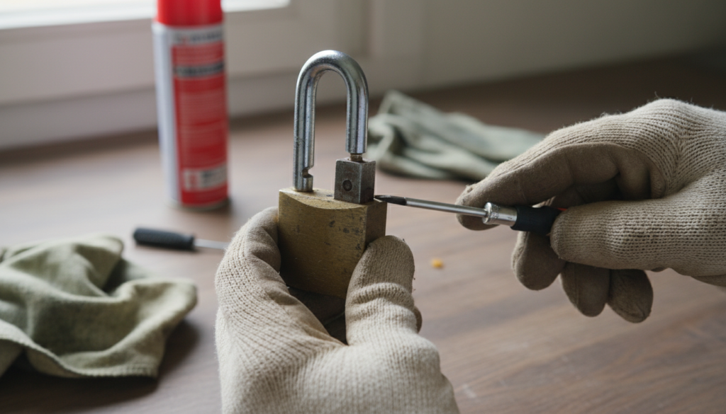 découvrez les étapes simples pour débloquer l'anse de votre cadenas coincée en position ouverte et retrouver son utilisation normale rapidement.