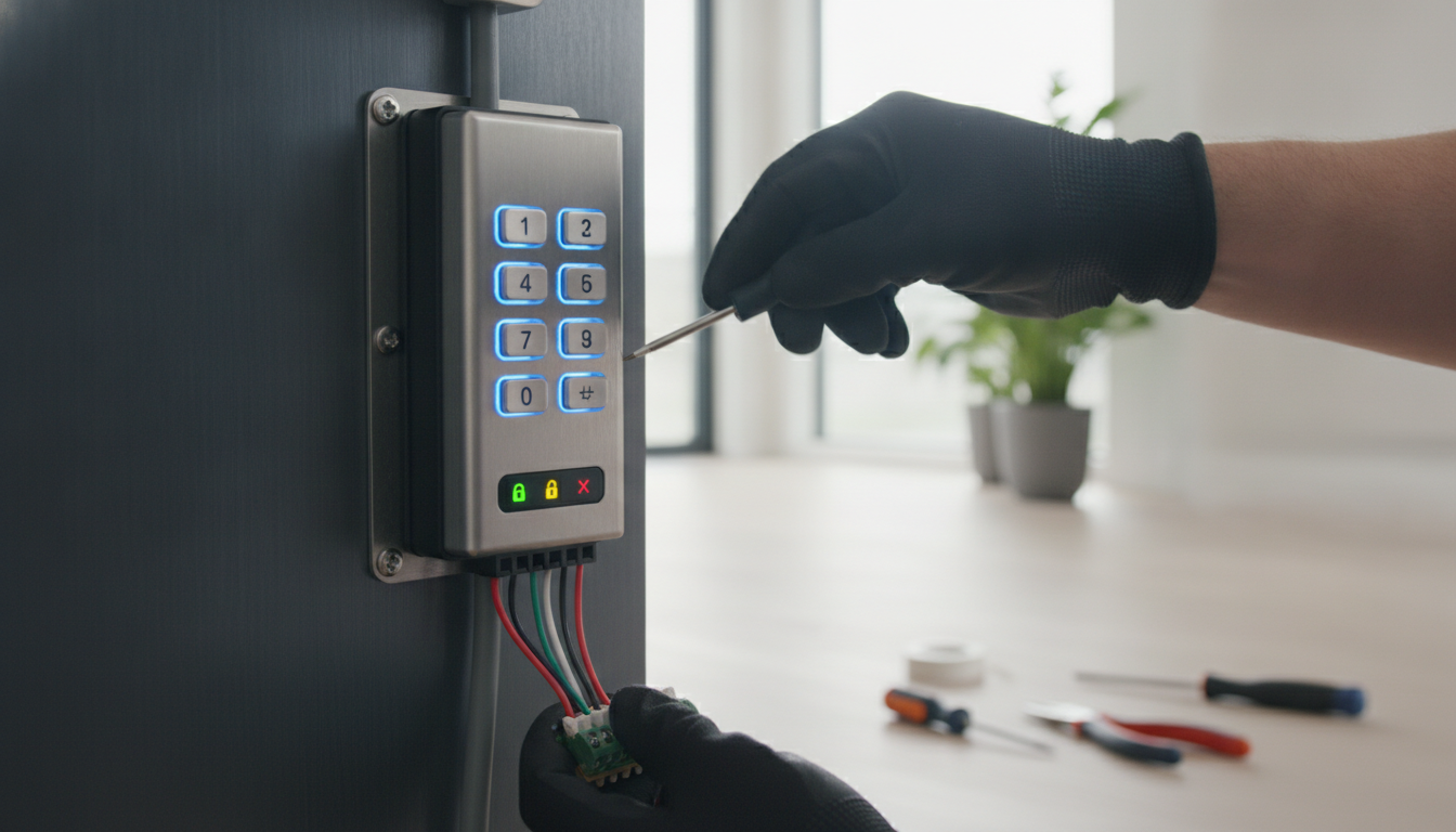 découvrez comment choisir et installer un clavier à code filaire, un dispositif de sécurité performant pour protéger efficacement vos accès.