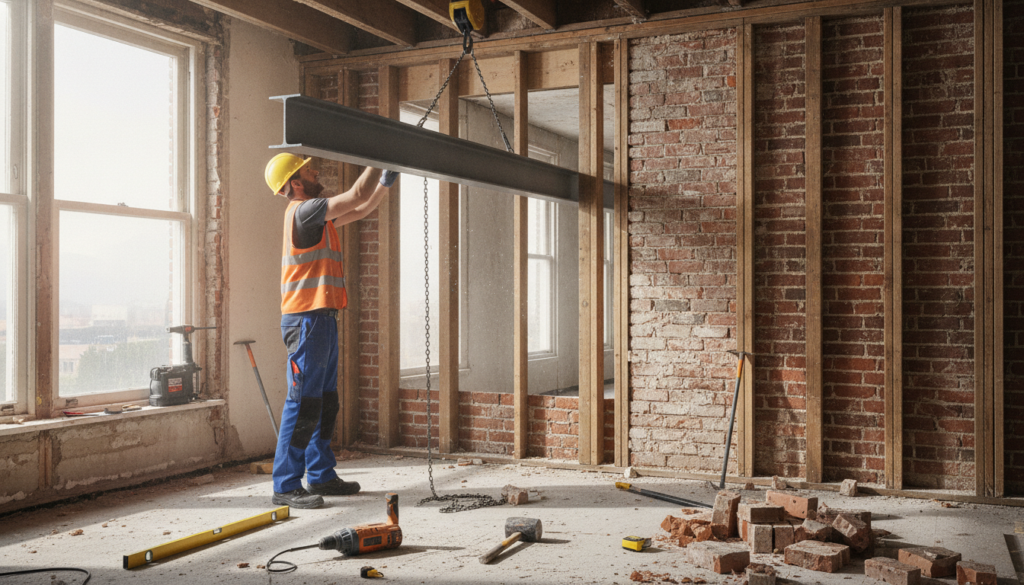 découvrez l'importance d'un mur porteur dans la structure d'un bâtiment et les étapes clés pour installer une poutre en toute sécurité.