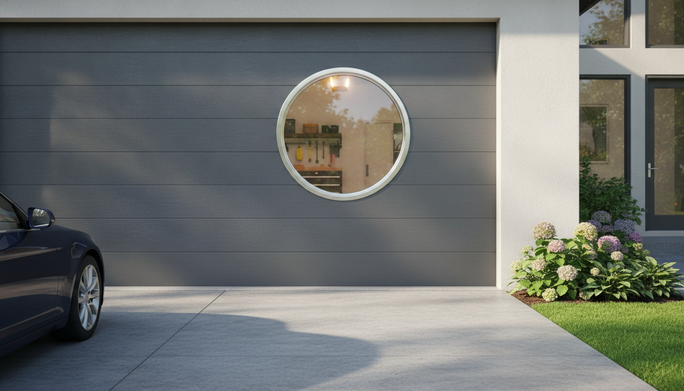 découvrez pourquoi installer un hublot rond sur une porte de garage apporte lumière naturelle, design unique et sécurité renforcée à votre espace.