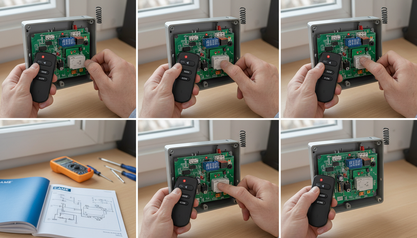 apprenez à programmer facilement votre télécommande came sur un récepteur grâce à notre guide étape par étape clair et détaillé.