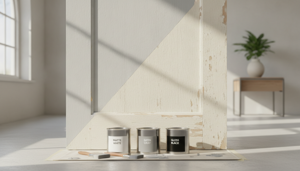 découvrez quelle peinture choisir pour rénover efficacement une porte intérieure et lui redonner un nouveau souffle avec des conseils adaptés à vos besoins.