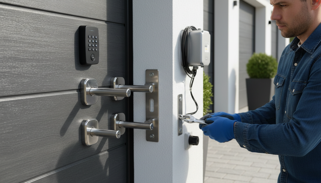 découvrez des méthodes efficaces et des conseils pratiques pour sécuriser votre porte de garage sectionnelle motorisée et protéger votre habitation.