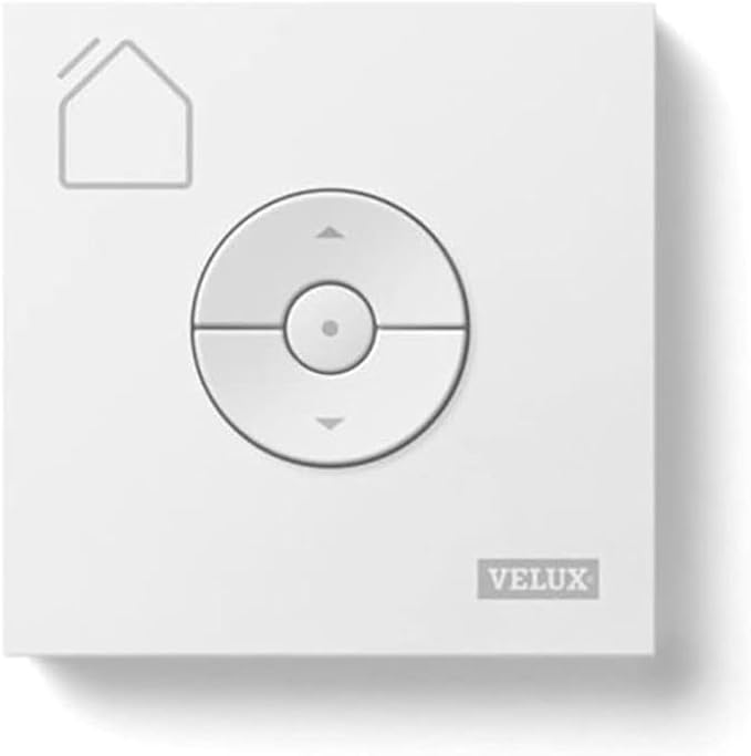 VELUX KLI 313 | Clavier mural pour volets roulants et stores extérieur VELUX INTEGRA | Idéal pour centraliser l'ouverture/la fermeture de touses les volets roulants motorisés