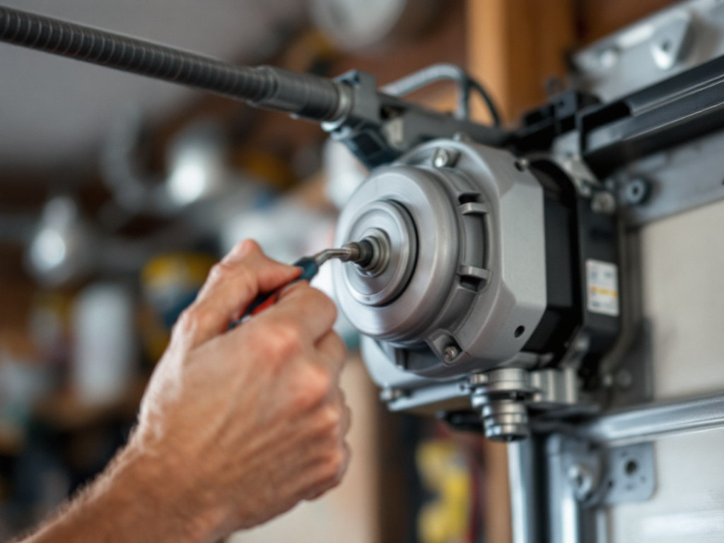 Régler les fins de course d'un moteur de porte de garage Fame