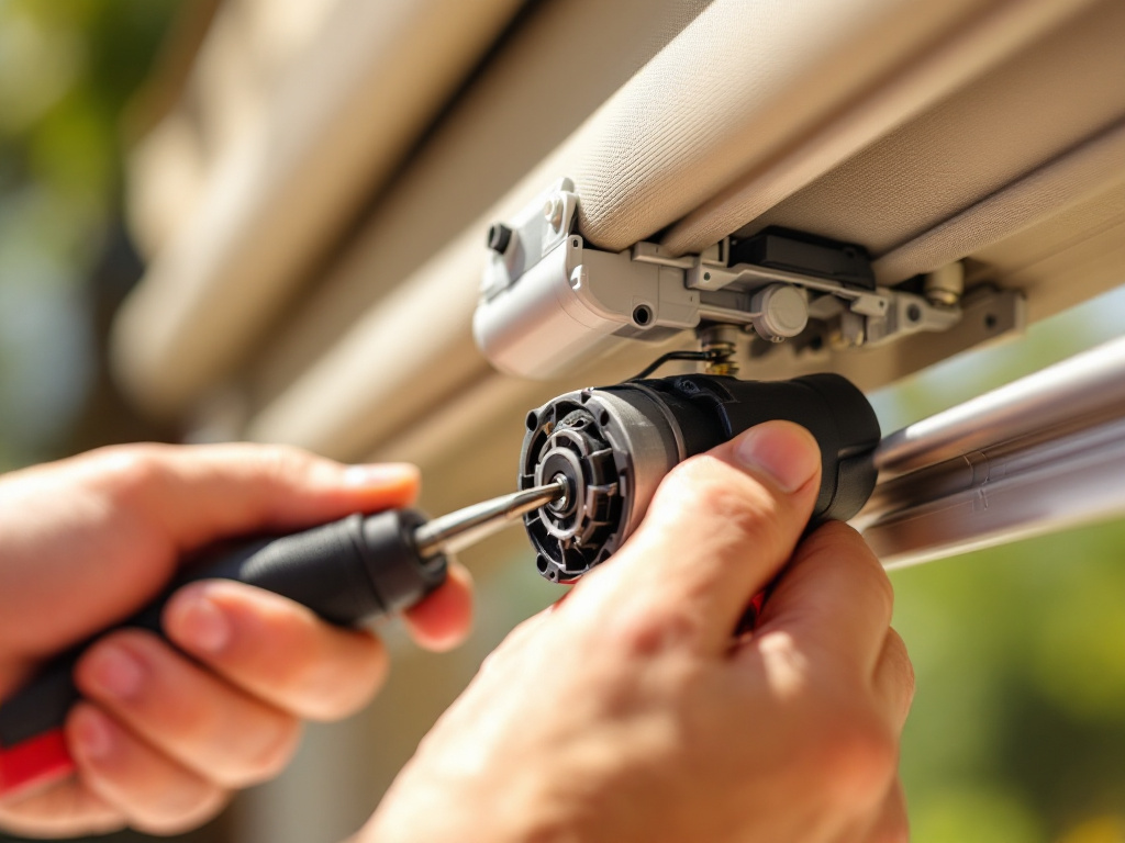 Tutoriel : Remplacer le moteur d'un store banne Somfy
