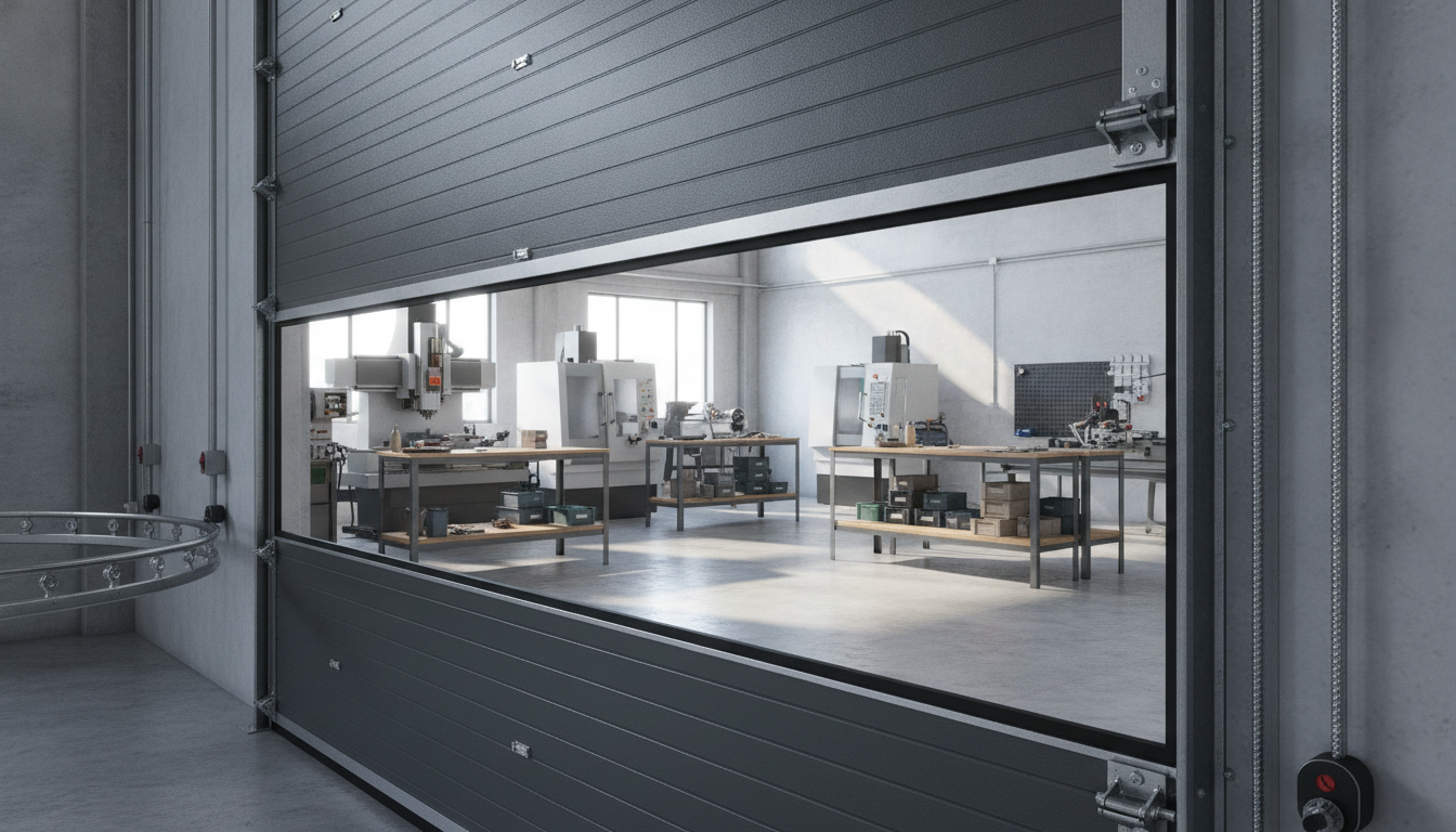 découvrez le prix d'une porte sectionnelle industrielle adaptée à votre atelier, avec des conseils pour choisir le modèle idéal en fonction de vos besoins et de votre budget.