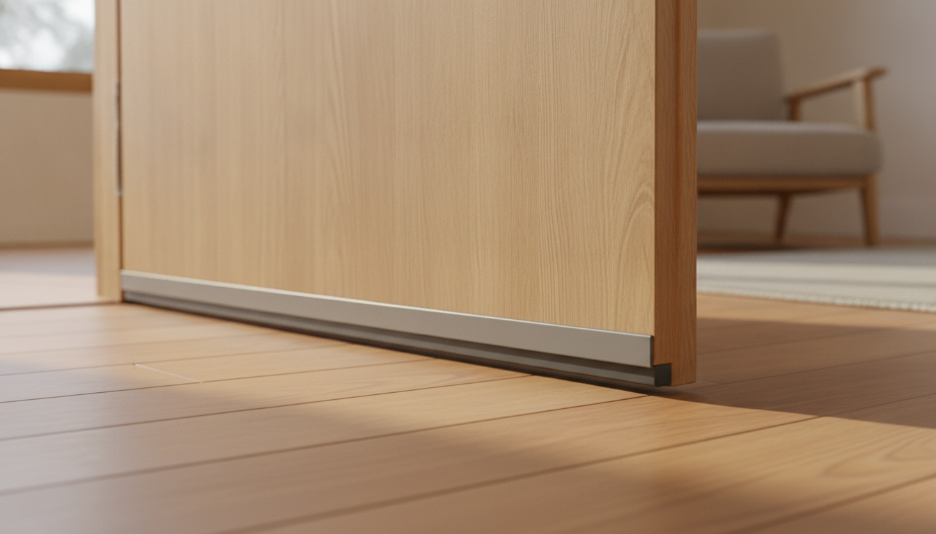 découvrez comment un joint automatique bas de porte peut améliorer facilement l'isolation de votre intérieur en réduisant les courants d'air et les pertes de chaleur.