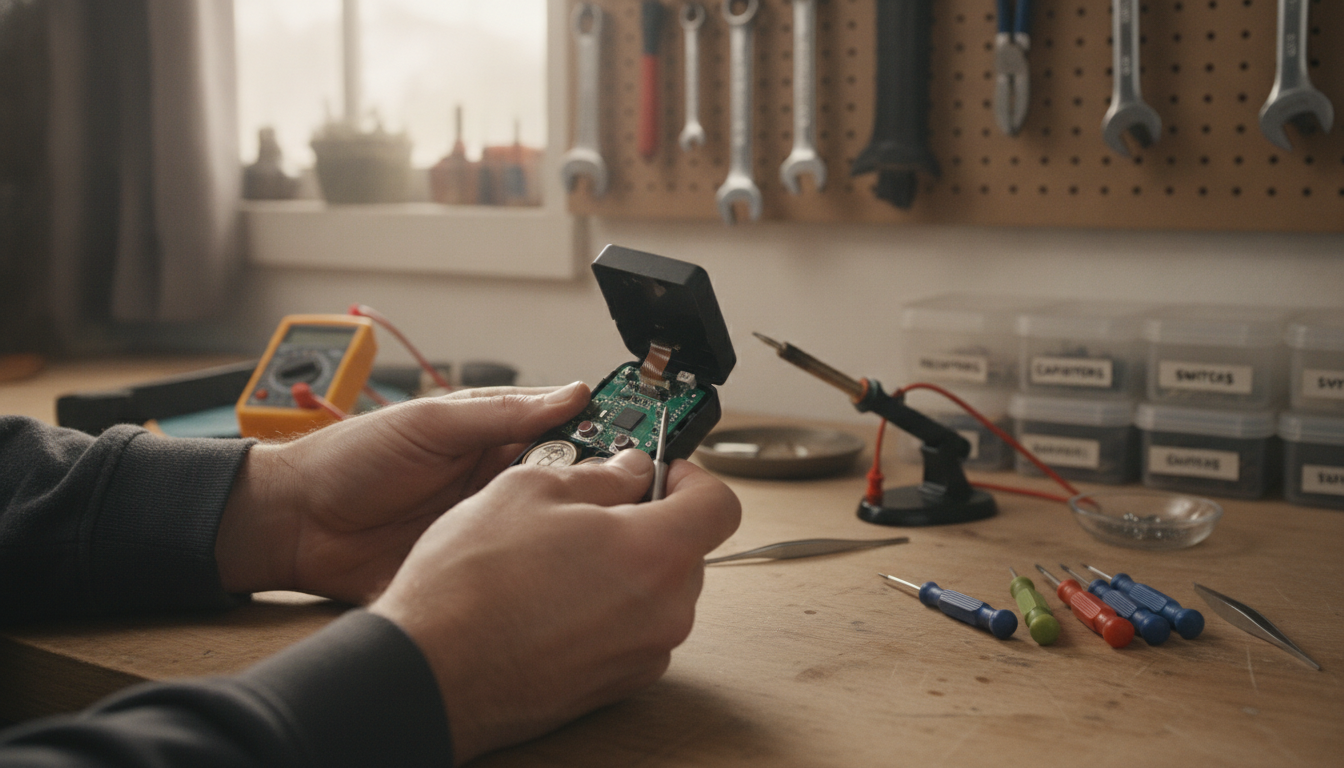 découvrez un guide pratique et détaillé pour refaire votre télécommande de garage vous-même, même si vous êtes un bricoleur débutant. instructions simples et conseils utiles inclus.