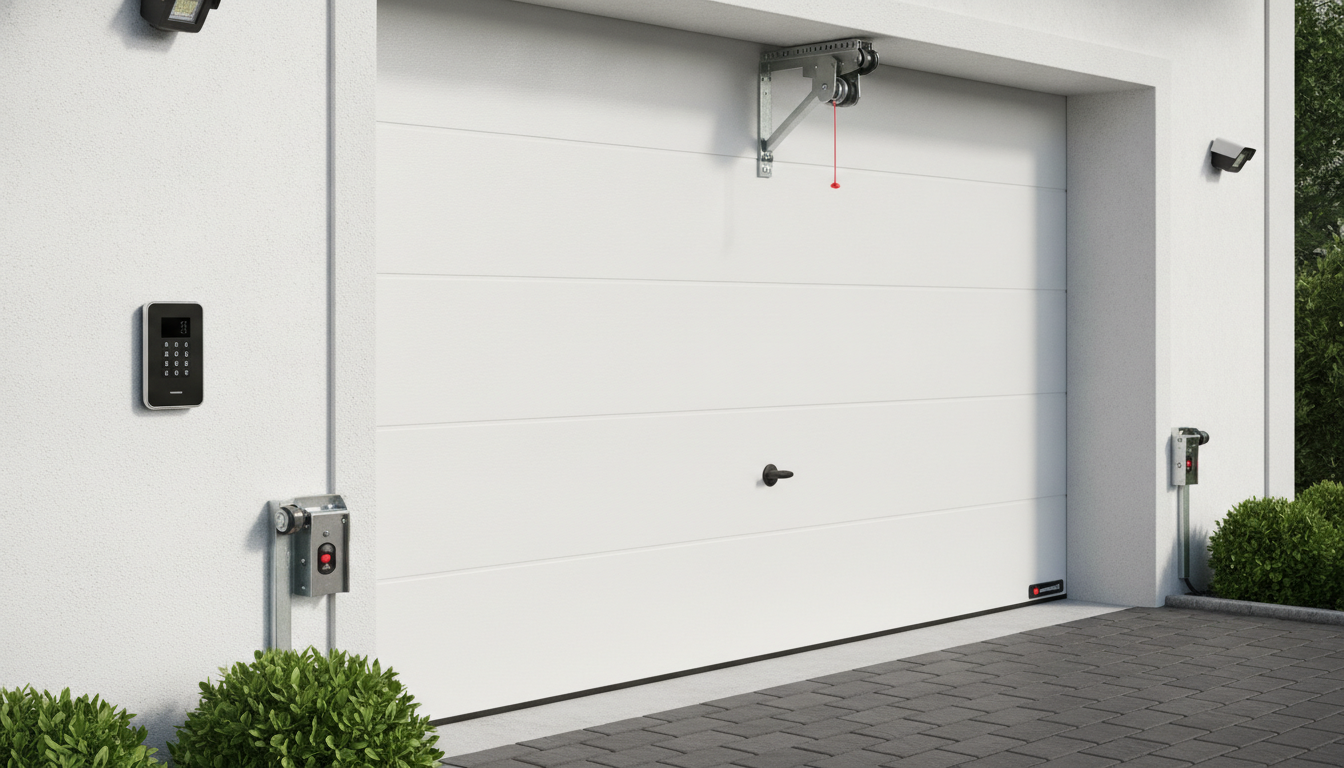 découvrez les points essentiels pour assurer la sécurité de votre porte de garage sectionnelle et protéger efficacement votre maison.