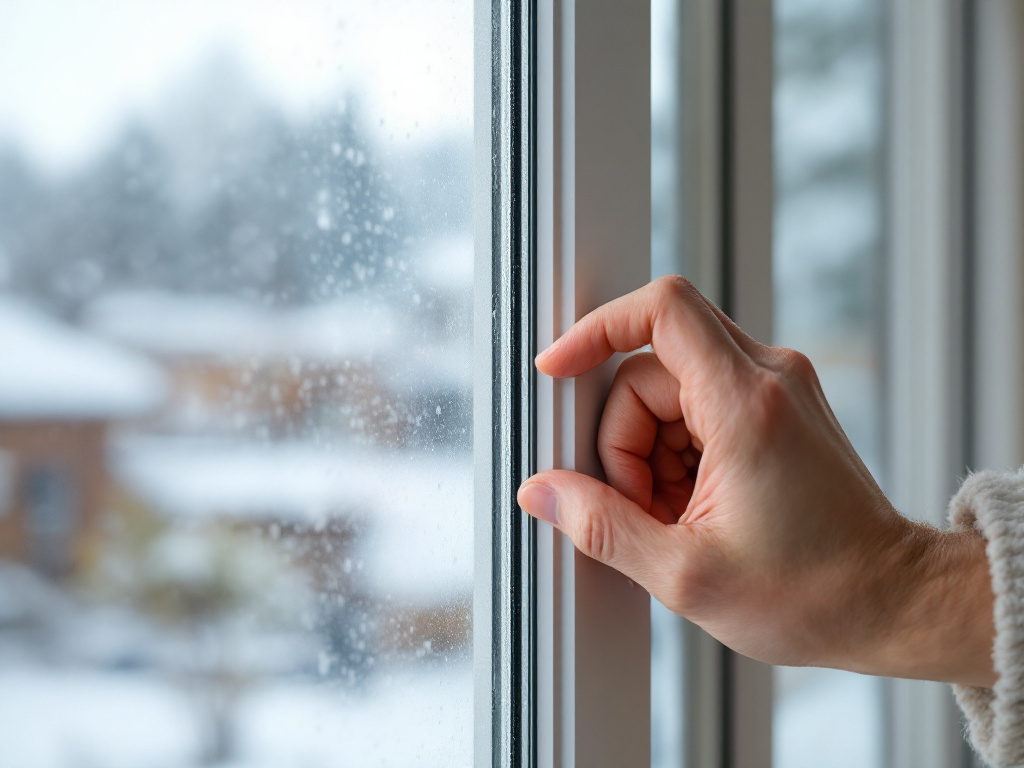 Air qui passe par la baie coulissante : que faire ?