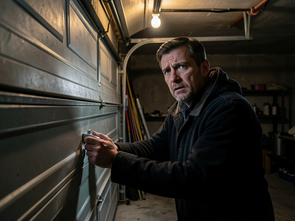 Comment ouvrir une porte de garage Fame sans courant