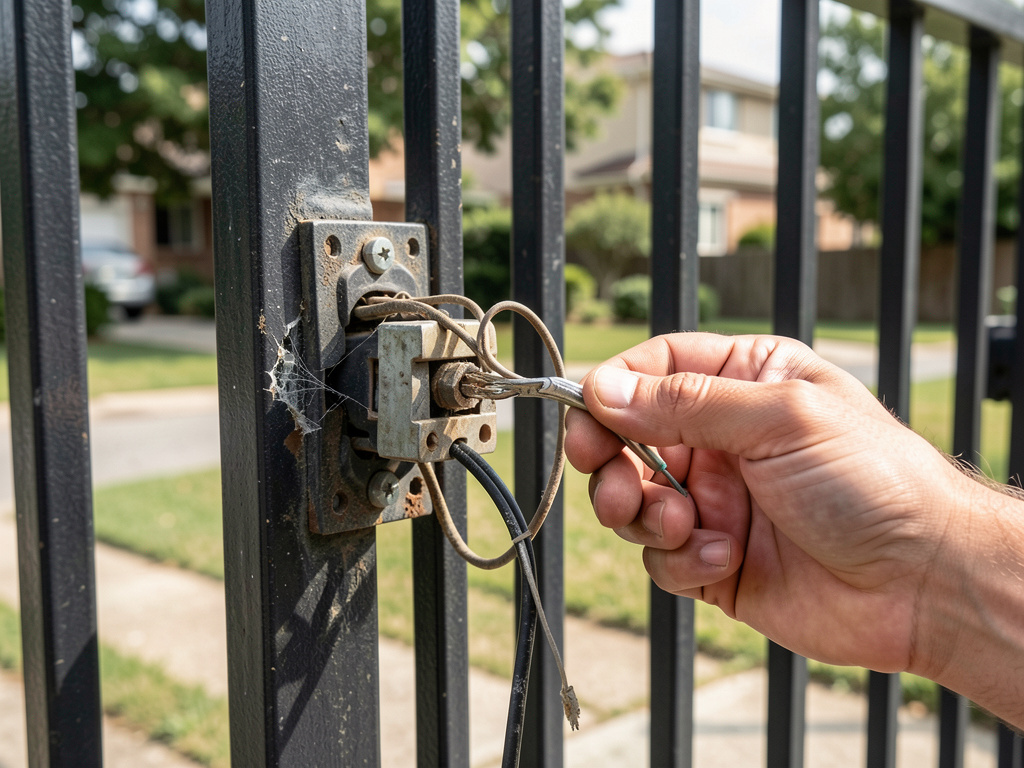 Gâche électrique de portail qui ne s'ouvre plus : Solutions
